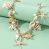 Chokers 1 Semesterstil Ocean Series Shell Starfish ImitationPearl Necklace Women's Leisure Party Awservated Necklac 231123