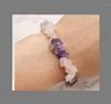 Braccialetti Link Fashion Fashion Natural Crushed Couple Coppia Bracciale Crystal Bead Regalo Femmina Significato auspicante