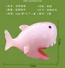 Shark Maltose Pinch Fun Plasticity Decompression Slow Rebound Toy Internet Celebrity Vent Decompression Artifact Changes Color When Light Is Encountered