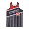 Basketball Treadwell High School Jersey Penny Hardaway 25 Hemd Moive HipHop College genähte Universität Pullover Atmungsaktives Team Pinstripe Black Retro Man