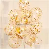 Party Decoration 1000Pcs/Lot 12 Inch Balloon Diy Mticolor Confetti Creative Birthday Sequin Drop Delivery Home Garden Festiv Dhij3