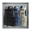 Gilets pour hommes Gilet de créateur Vestes d'hiver Mode Veste de poche pour hommes et femmes Sweat-shirt de haute qualité Manteau à glissière sans manches Matériau manteau ample Manteau tendance de la mode