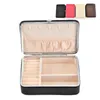 Sieradenzakken reisverpakking doos cosmetische make -up organisator oorbellen display ringen Jewellry Casket Carrying Case