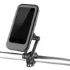 Supports de téléphone portable Support de téléphone portable pour moto de vélo IPX4 Etui de téléphone portable étanche et anti-pluie Sac de navigation pour vélo