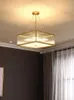 Pendelleuchten Moderne Lampe China Kupfer Restaurant Zuhause Wohnzimmer Licht Luxus Schlafzimmer Arbeitszimmer Glas Loft Dekor Café Kunst