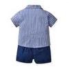 Set di abbigliamento 1 2 3 4 Vestito per bambini di 5 anni Vestito estivo per ragazzi Ragazzi per bambini con vestiti a maniche corte Set Abito formale per bambini