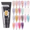 Esmalte 15ml Gel Acrílico Poli para Extensão de Unhas 0.5fl.oz Gel Poli de Construção Rápida PureGlitter Prolongar Manicure Polímero Gel Acrílico 231123