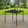 Camp Furniture Podstęp 34 "Square Fold-in-Alf Table Rich Black