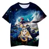 Magliette da uomo Magliette Anime Spada Arte Online SAO 3D Stampato Uomo Donna Moda Camicia a maniche corte oversize Harajuku Bambini Magliette Top