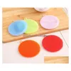 Cleaning Brushes Mtifunctional Kitchen Dishwashing Brush Sile Safe Nonstick Heat Insation Pads Pots And Bowls For Household Drop Del Dhjwf