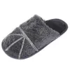 Hausschuhe mit Strass und reiner warmer Farbe für Damen, bequem, modisch, flach, H, lässiger Slipper für Damen