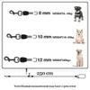 Obroże dla psów smycze bebeyey odblaskowe nylonowe smycze Pet psy łańcuch łańcucha trakcji Prowadzi do biegania bezpłatnego łańcucha liny dla małych dużych psów 231124