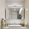 Vägglampor modern stil långa sconces marmor frostspegel för sovrum matsal set säng lampa