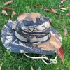 BERETS 2023 CAMOUFLAGE TACTICAL CAP MIRITALY BOONIE HAT US ARMY CAPS CAMO MEN OUTDOOR SPORTS SUNバケツ釣りハイキング狩り