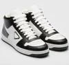 Marca brand-stylish downtown famoso uomo scarpe high top nappa in pelle bianca sneaker top marchio sconto all'ingrosso skateboard walking 938
