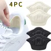 Shoe Parts Accessories 2pc4pc Insoles Patch Heel Pads for Sport Shoes Pain Relief Antiwear Feet Pad Protector Back Sticker 231124