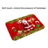 Tapis de bain tapis de sol tapis de salle de bain anti-dérapant doux paillasson de noël 2023 ans tapis décoration joyeux Christma Navidad