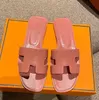 Kadın Sandalet Marka Tasarımcı Terlik Düz Flip Flops Timsah Deri Slide Bayanlar Plaj Sandal Yaz Kutusu