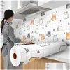 Wall Stickers Mosaic Tile Peel And Stick Self Adhesive Backsplash Diy Kitchen Bathroom Home Sticker 3D Wallpaper Drop Delivery Garden Dhjpi