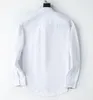 Camicie casual da uomo T-shirt slim in seta di fascia alta di lusso Manica lunga Abbigliamento casual da lavoro marchio scozzese #0066