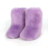 Dame Winter Schuhe Pelz Stiefel Y2k Frauen Fuzzy Stiefel Flauschigen Pelzigen Faux Pelz Schnee Stiefel Plüsch Warme Bottes Mode damen Schuhe Schuhe