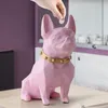 Französische Bulldogge Münzspardose Sparschwein Figur Wohndekoration Münzaufbewahrungsbox Halter Spielzeug Kind Geschenk Spardose Hund für Kinder 20202t
