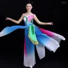 Bühnenabnutzung Klassische Tanzkostüme Weiblicher Eleganter Chinesischer Stil Fee Moderne Erwachsene Damen Kostüm Frauen
