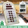Zegary stołowe biurka azan meczet modlitewny