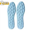 Women Socks 6Pcs Massage Memory Foam Insoles For Shoes Sole Breathable Cushion Sport Running Feet Orthopedic Heel Pads