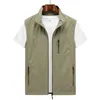 Men's Vests Arrival Men Sleeveless Vest Summer Spring Casual Travels Outdoors Multi-Pockets Waistcoat Male