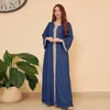 Ethnic Clothing Women Long Dress Fashion Abaya Muslim Islam Arabic Musulmane Middle Eastern Casual Evening Party Dresses Robe Vestidos