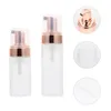 Botellas de almacenamiento 2 PCS Foamer Bottle Travel Recipiente Dispensador Vacío Cosmético