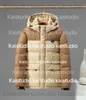 2023 Autumn/Winter Design Cotton Coat Men's and Women's Contrast Color Splice Casual Versatile Outdoor Cotton Coat Zipper Coat