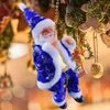 Christmas Toy Supplies Santa Claus Doll Climbing Ladder with Music Christmas Tree Toy Easy Assemble Hanging Santa Claus Ornaments Decorations For Kids 231124