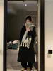 Scarves Winter Women Luxury Thick Warm Classic Tassels Fluffy Braid Scarf F Female Bandana Pashmina Long Tassel Soft Shawl