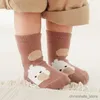 Chaussettes pour enfants 5 paires de chaussettes antidérapantes pour bébé dessin animé mignon garçon fille coton doux nouveau-né court enfants plancher chaud belles chaussettes enfants chaussette pour tout-petits