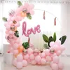 Arc à ballons rond de 60CM de diamètre, 1 pièce, Kit de support, nœud de ballon, décor de fête d'anniversaire, de mariage, de fond de réception-cadeau pour bébé, nouveau