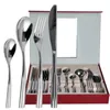 Set di stoviglie Cena per feste Cucchiai e forchette in acciaio inossidabile Cucina Set da tavola occidentale Cucchiaio da dessert Regalo Set di utensili da tavola Vajilla