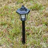 4 pièces Led lampe de jardin à énergie solaire voie hexagonale veilleuse Ip65 étanche extérieur pour paysage cour Patio