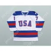 Personnalisé JACK O'CALLAHAN 1980 MIRACLE ON ICE TEAM USA 17 MAILLOT DE HOCKEY NOUVEAU Top Cousu S-M-L-XL-XXL-3XL-4XL-5XL-6XL