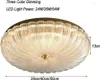 Chandeliers Temperatures Dimmable Recessed Ceiling Light Copper Lamp American Style Gold Finish For Study Dining