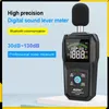 Medidores de ruído Medidor de nível de som digital 30 ~ 130dB Sonômetro profissional testador de ruído portátil detector de decibéis com comunicação Bluetooth 231123