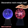 6 8Inch Plasma Bal Magische Bol Kristallen Globe Touch Nebula Licht Kerstfeest Decoratie Home Decor 31188F