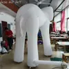 Réplique gonflable de modèle d'éléphant blanc, décoration intérieure et extérieure, événement Commercial