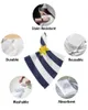 Table Napkin Navy Blue White Stripes Napkins Cloth Set Tea Towels Birthday Wedding Party Decoration