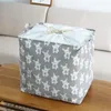 Storage Bags 100L Folding Laundry Basket Round Bin Bag Large Hamper Collapsible Clothes Toy Bucket Organizer Capacity