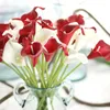 Dekorativa blommor 50st/Lot Artificial Wedding Calla Lily Fake Party Decoration Accessories