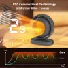 기타 홈 정원 공기 송풍기 전기 히터 가열 팬 미니 PTC 팬 히터 욕실 팬 히터 욕실 용 휴대용 스마트 팬 히터 홈 231123