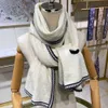 Sciarpa a Canale da Donna di Alta Qualità in Bianco e Nero Coco Piccola Sciarpa con Bordo Intrecciato al Vento Profumato per Temperamento Autunno E Inverno da Donna Calda Sciarpa in Maglia Scialle