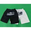 Trapstar T-Shirt Designer T-Shirt Handtuch bestickt Tigerkopf Shorts Sommer High Street Fashion Marke Sport Casual Capriss